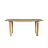 풀티 [FRITZ HANSEN 프리츠한센] Analog Table l 아날로그 테이블 (185cm)