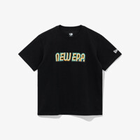 [뉴에라키즈] 스케이터 레인보우 티셔츠 블랙 (14310205)