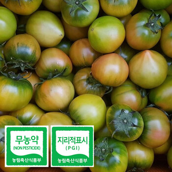 무농약 3대째 대저 짭짤이 토마토 2.5kg M 부산 제철 과일