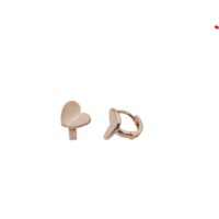 [로이드][주문제작] 대각선 라인 미니하트 14K 골드 원터치 귀걸이 LOFN3020G