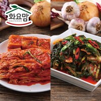 [화요맘] 싱싱한 국내산 재료로 만든 포기김치4kg+열무김치2kg