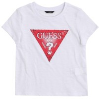 [게스키즈]삼각 스팽글 티셔츠G15KAT531-W1