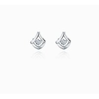 [로이드][주문제작] 튜더로즈 페탈 스윙 10K 다이아몬드 귀걸이 LEF24013D