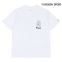 코오롱 남녀공용 KS X INAP 그래픽 티셔츠 JWTCM24851-WHX