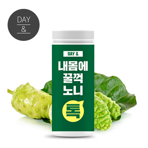 이라운드몰 글로벌이커머스 [황토농원] 데이앤 내몸에 꿀꺽 노니톡(60정)1박스