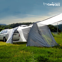 캠프365 카쉘터 스타디온/3면 개방형 자립가능 차박 텐트 쉘터 캠핑 카텐트 5-6인 대형