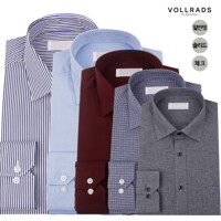 폴라츠VOLLRADS 긴팔 레귤러핏 솔리드 스트라이프 체크 셔츠 10종택일