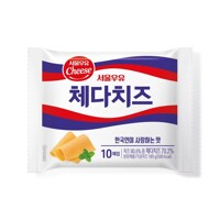 [새벽배송] 서울우유 체다슬라이스치즈 180g