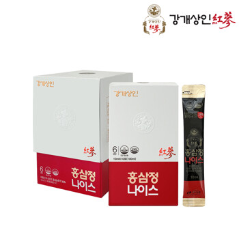 강개상인홍삼 홍삼정스틱 나이스 10ml x 30포(30일분) 1세트