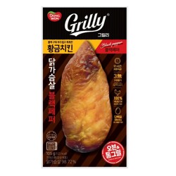 [새벽배송] 동원 그릴리 황금닭가슴살 블랙페퍼 105g