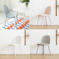 마루이 로제 식탁 카페 디자인 의자 4color