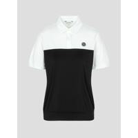 [빈폴골프] 여성 컬러 배색 반팔 티셔츠  블랙 (BJ4542NA35)