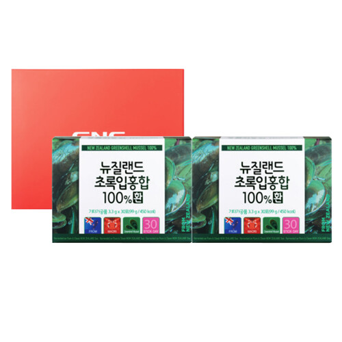 [GNC] 아로마 뉴질랜드 초록입홍합 100% 환 세트 (초록입홍합 100% 환(30포) X 2) | 백화점을 클릭하다. AK 몰