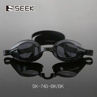 SEEK 보급형 UV차단 안티포그 물안경 SK-740/BK