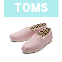 [탐스] 23FW [New Color][알파가타] 밝은 핑크 여성 슬립온 TOSO3F003P1