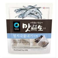 [청정원] 맛선생 멸치국물내기 티백 80g