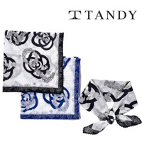 [탠디] TANDY 로즈레이 손수건 스카프
