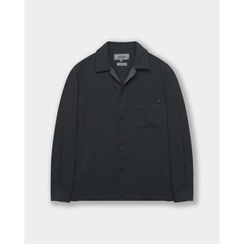 [birbante] 그레인드 유니버셜 셔츠 자켓 - 블랙 BIJU40302