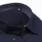 [레노마셔츠]ROSSL0-101-NY 트윌 스판 긴소매셔츠