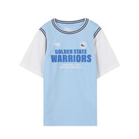[NBA키즈](K242TS160P20)GSW 팀 레이어드 티셔츠 L/B