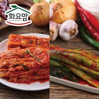 [화요맘] 싱싱한 국내산 재료로 만든 포기김치4kg+갓김치2kg