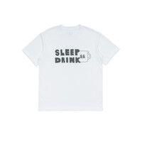 코오롱스포츠 KS X INAP 남녀공용 그래픽 티셔츠 (SLEEP DRINK) JWTCM24801WHX