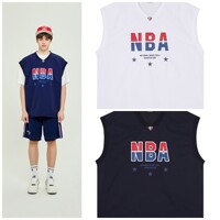 NBA 75주년 오버핏 나시 티셔츠(N222TS441P)