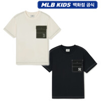 [MLB키즈](7ATSCP443)아웃도어 우븐 포켓 티셔츠