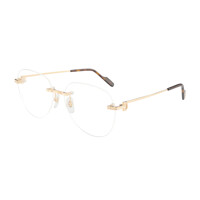[까르띠에] 명품 안경테 CT0252O 002 라운드 남자 여자 안경
