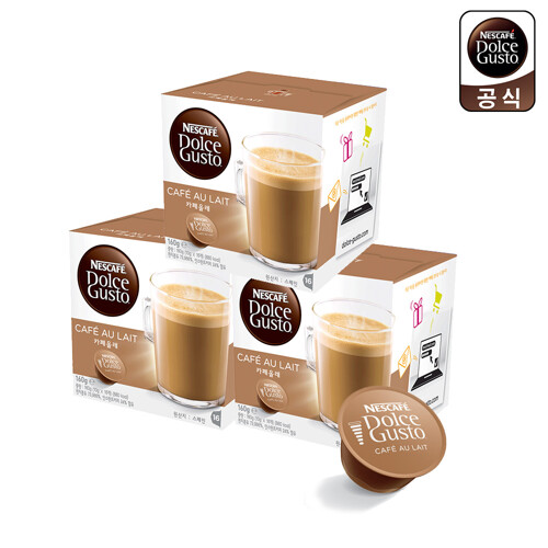  [네스카페(Nescafe)]공식판매사/네스카페/돌체구스토/캡슐커피/커피캡슐/카페올레/3박스