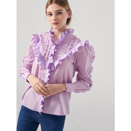 [AK분당][블랑앤에클레어] CASSANDRA Blouse_SS3533PP - NS홈쇼핑  [AK분당][블랑앤에클레어] CASSANDRA Blouse_SS3533PP - NS홈쇼핑