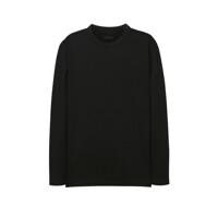 질스튜어트 뉴욕 남성 22FW 블랙 레귤러핏 긴팔 티셔츠 JNTS2C001BK