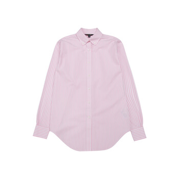 [브룩스브라더스] BB_[여성] 릴렉스핏 수피마 스트라이프 셔츠 (핑크) (BBTHWM1851CDF)