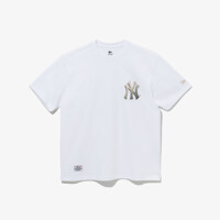[뉴에라]MLB 뉴욕 양키스 섀도우 티셔츠 화이트 14179137