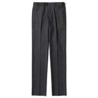 [CUSTOMELLOW] two tone charcoal suit pants_C9FCM23301GYD