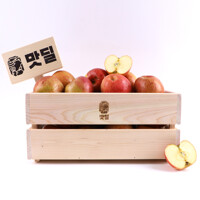[맛딜] GAP인증 달콤한 못난이 부사 사과 3kg (흠과)