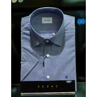 [예작셔츠] 남성 일반핏 멀티 체크 반팔 남방 와이셔츠 (YJ4MBR216-NY)