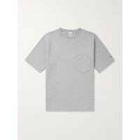 [BCD] SNOW PEAK 로고-엠브로이드 코튼-저지 티셔츠 TS-22SU401 B0081173391
