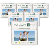 [Eco by Naty] 네띠 밴드 기저귀 3단계 30매 x 6팩