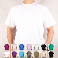 폴라츠VOLLRADS 반팔 남녀공용 베이직한 면100 편안한 착용감의 라운드 빅사이즈 티셔츠