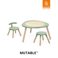 스토케 뮤테이블 세트 테이블+의자 2(색상선택)