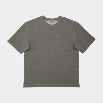 [비르반테]링클 프리 반팔 티셔츠 - 그레이 BITS30501