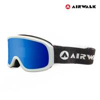 에어워크 정품 스키 보드 고글 안경병용 AW-980 주니어 화이트 블루렌즈