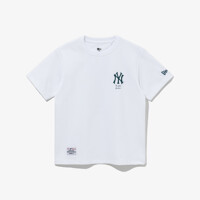 [뉴에라키즈] MLB 뉴욕 양키스 레터링 티셔츠 화이트 (14310273)