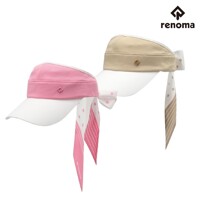 레노마골프 여성 UV 고높은 리본 썬캡 모자 RWACM 5806