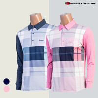[마운틴가이드]봄 여름 가을 남성 긴팔 체크 골프 티셔츠 JPM-T2301-507