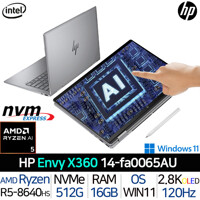 HP 엔비 X360 14-FA0065AU 라이젠5 윈도우11 120Hz 2.8K OLED 터치 태블릿 AI 노트북