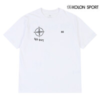 코오롱 남녀공용 KS X INAP 그래픽 티셔츠 (GO OUT) JWTCM24831-WHX