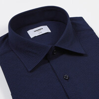 [레노마셔츠]ROUSG0-204-NY 스판 솔리드 반소매셔츠