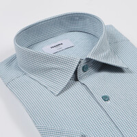 [레노마셔츠]ROUSG0-235-GE 스판 서커 반소매셔츠